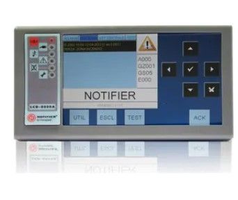 NOTIFIER LCD-8000A Touch-screen display for repeating partial events