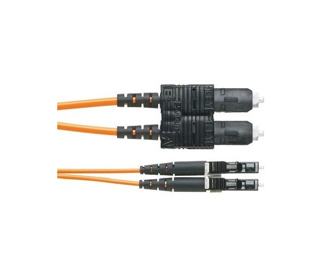 PANDUIT NKFPX2ELLSSM010 NK 2-fiber OM3 1.6mm LSZH Jacket Patch Cord LC to
