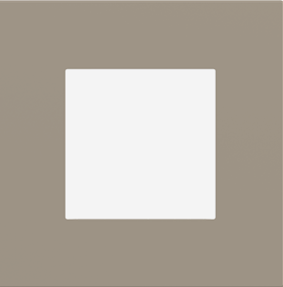 EKINEX EK-DQP-FCO Placca Deep (FF e 71 e 20Venti ) quadrata - FENIX NTM - castoro ottawa