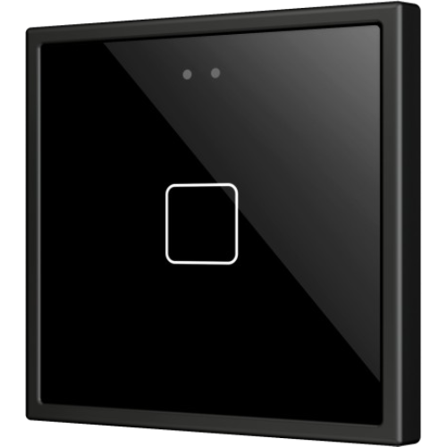ZENNIO ZVIF70X1A Flat 70 X1. PC-ABS Capacitive push button 70x70 -