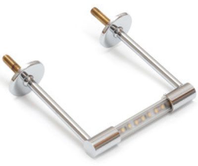LEDCO EN888 COPPIA SUPPORTI LATERALI 10 CM. PER PROFILO PR118