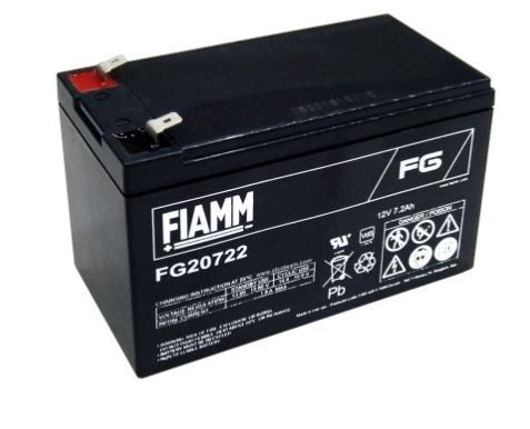 VIMO BAT12722 12V 7-2Ah battery with large faston