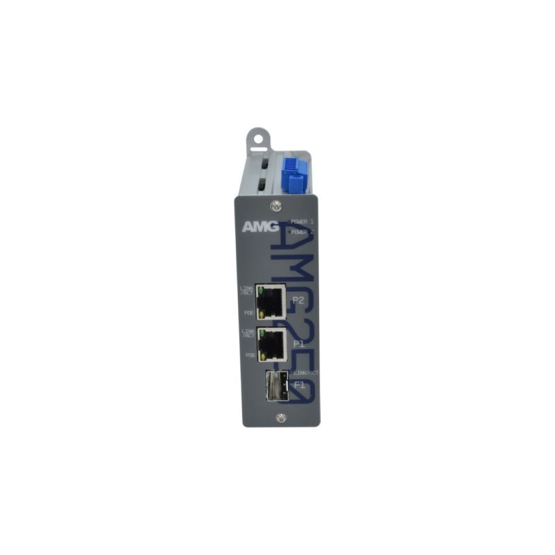 HANWHA AMG250-2GBT-1S-P180 PoE injector 2 port PoE Ethernet, 1 port SFP