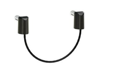 DOMOTIME ASC220L Stainless steel fall arrester cable for swing gates, cable length 220 mm