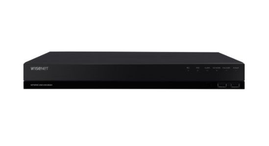 HANWHA WRN-810S-4CH-4TB-V2 Wisenet WAVE 1U PoE NVR - 4TB with 4CH WAVE licence