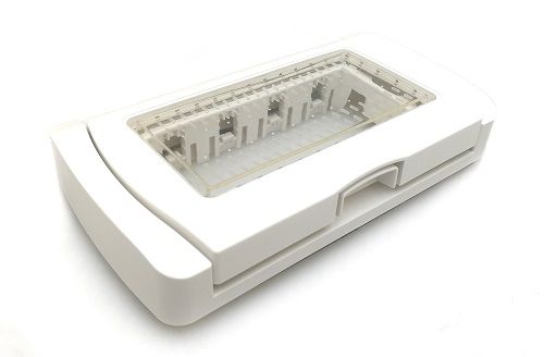 MAPAM S5003B Placca Idrobox IP55 Joy S5003B 3P Bianco