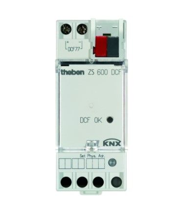 THEBEN 6009200 ZS 600 DCF TRASMETTITORE ORA/DATA KNX