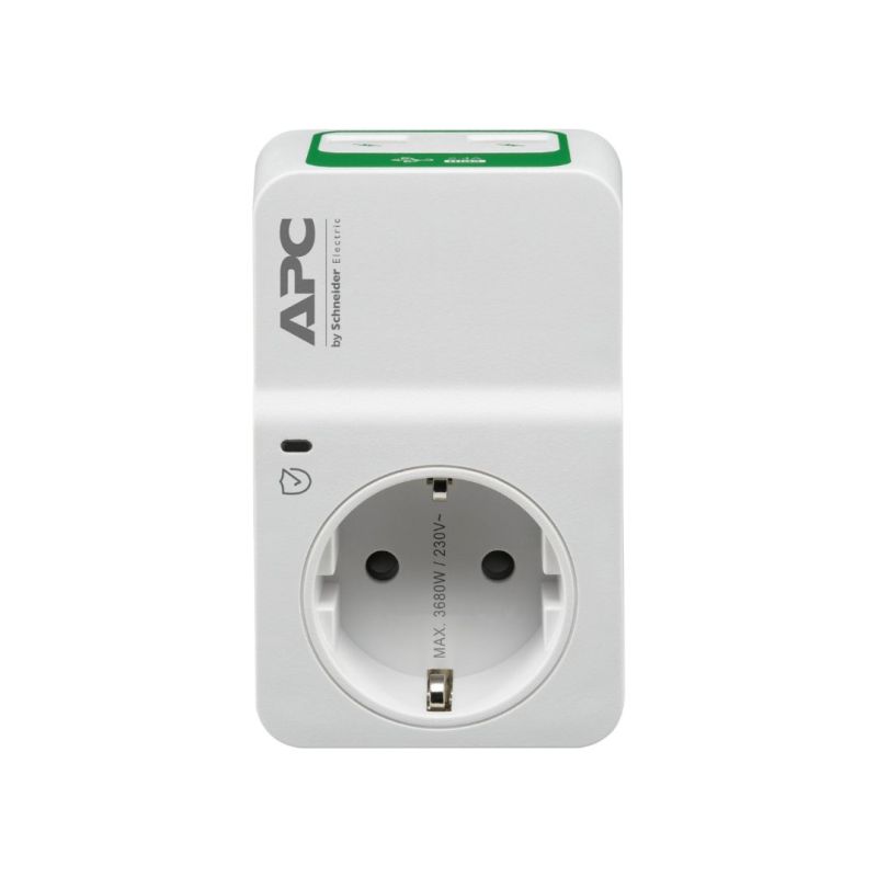 APC UPS PM1WU2-IT SURGARREST 1OUT 230V 2USB CHRG IT