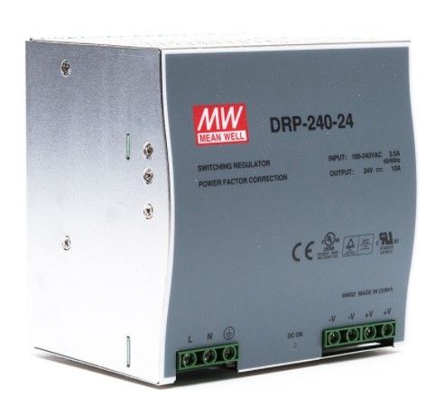 PLEXA KA-D-AL/24V10 Alimentatore switching 24Vdc 10A per installazione