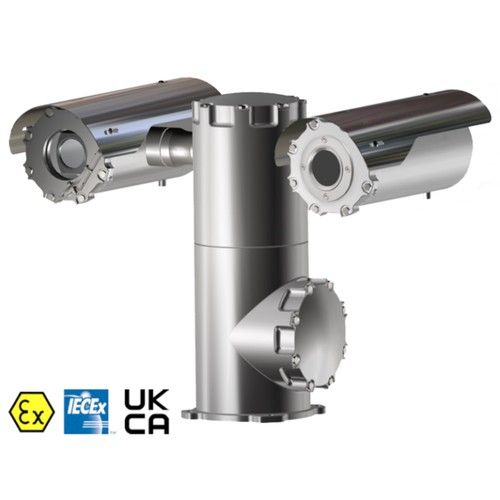 TKH SECURITY EX3-PTZ24D Brandeggio antideflagrante serie EX3-PTZ, applicaz