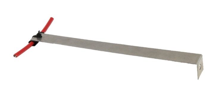 ARITECH FIRE ACA-BL20-025 L-shaped fastening clip in galvanized steel L=200mm