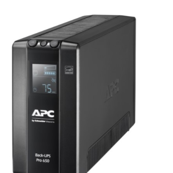 APC UPS BR650MI BACK UPS PRO BR 650VA  6 OUTLETS