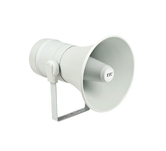 ITC AUDIO 1900-182203 DTA/T20 ALUMINUM horn speaker- 20W/100V-