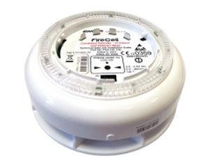 ARITECH FIRE FCX-191-100 Detector base complete with acoustic alarm and white optical indicator (VID), Fusion wireless system
