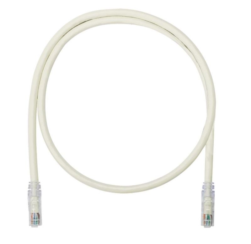 PANDUIT UTP6A3M Patch Cord in Rame- Cat 6A- Off White UTP Cable- 3 meters