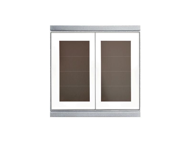 ELSNER 70296 Corlo P2 RF- white / chrome matt Solar Double Push