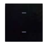 EELECTRON 9025GL02A03 GLASS 2 CH. - BLACK
