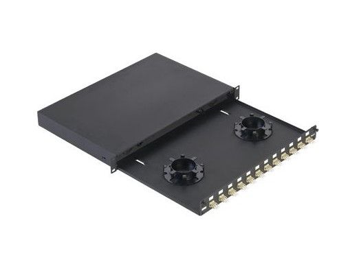 PANDUIT NKFD1W12BUDSCZ NK eDrawer with 12 Duplex SC Adapters - Blue- Zirc