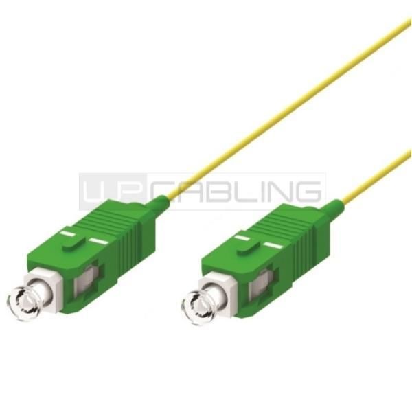 WP RACK WPC-FP0-S9SCASCA-050 Fiber Optic Singlemode Simplex Patch Cord ,9/125 SC/APC-SC/APC, 5 mt. OS2 G.657 A1