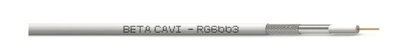 BETA CAVI RG6BB3 Formation mm2 Coax Packaging SF100 - SF250 Diameter