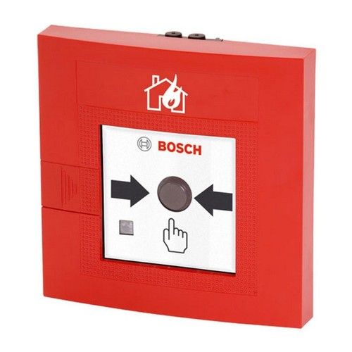 BOSCH-INCENDIO FMC-120-DKM-G-R Pulsante d'allarme manuale convenzionale a doppia