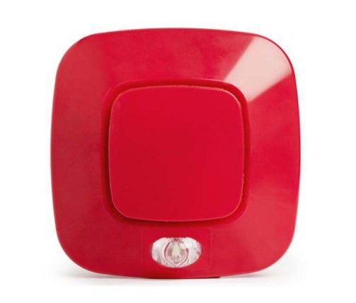 INIM FIRE IS2020RE Red optical/acoustic wall alarm