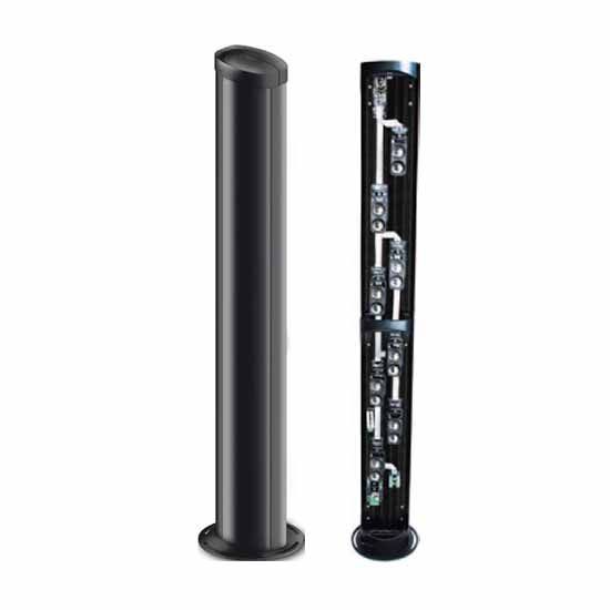 POLITEC MANA IR 20250 4T Colonna TERMINALE 4 raggi TX H 200 cm. Alimentazione 230V