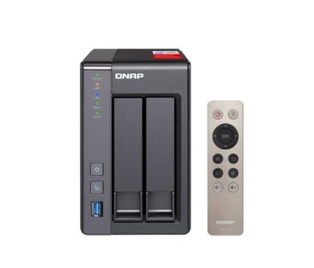 QNAP TS-251+-8G 2-BAY QUAD-CORE AMD TURBINES