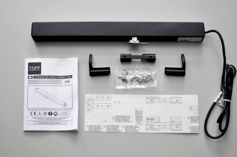 TOPP 3E30#000005018 Attuatore a catena C60 24V - per applicazione a sp