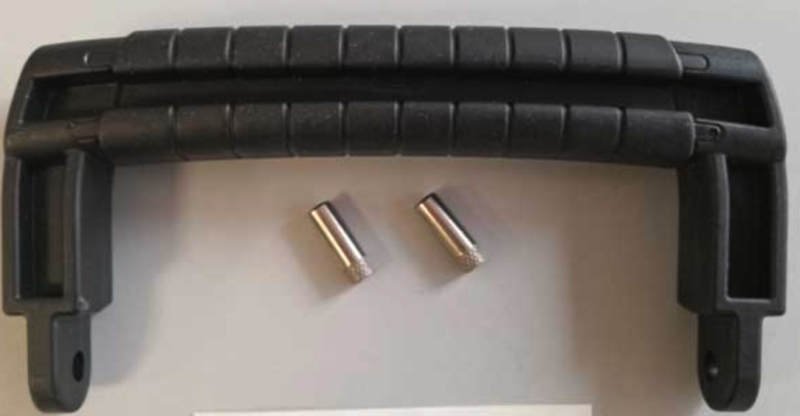GT LINE KIN.1205 Maniglia, nera, rivestimento in gomma nero (mod. 4