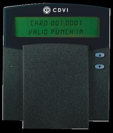 CDVI CK-TRAK-L MODULO TASTIERA DISPLAY PER RILEVAZIONE PRESENZE