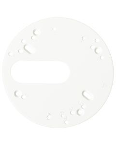 ELAN MT-DSAP-WH IP Cameras Dome Camera Single Gang Box Adapter Plate (white)