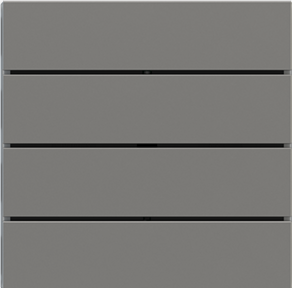 EKINEX EK-TRO-GAI Pack of 4 series horizontal rectangular buttons