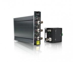 TKH SECURITY VBS 2020 TX Collegamento video analogico su fibra multimodale (MM).