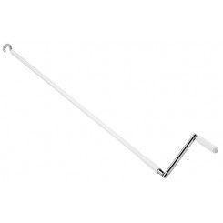 FAAC 132053 ASTA SNODATA CON GANCIO BIANCA LUNGHEZZA 1500MM