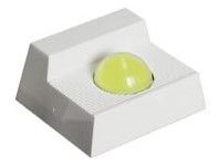 COOPER CSA FIRE O-1490BZG FIXED YELLOW OPTICAL REPEATER/FLASHING BUZZER