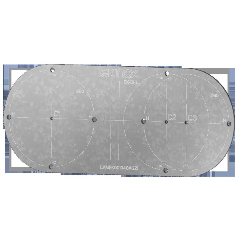 EKINEX EK-DFL-CH Dima per montaggio affiancato cornici serie Flank (5 pz) 