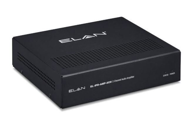 ELAN EL-IPD-AMP-2CH Single Zone 2 Channel Dante Enabled Amplifier