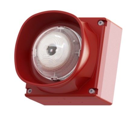 COOPER CSA INCENDIO CASB393WP CASB393WP - SIRENA CON LAMPEGGIATORE INDIRIZZATA DA ESTERNO IP66