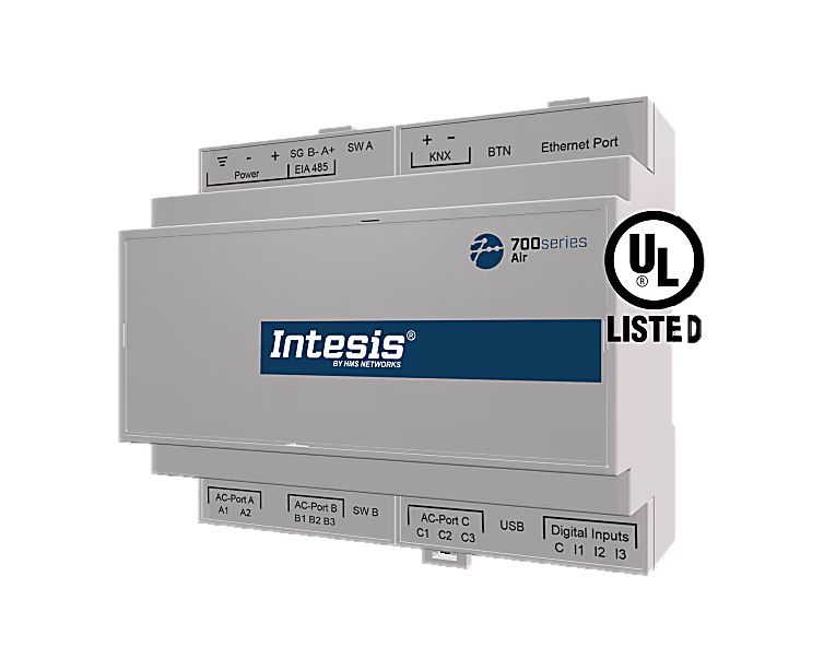 IN770AIRXXSO000 Intesis multi-brand AC interface with KNX, Serial