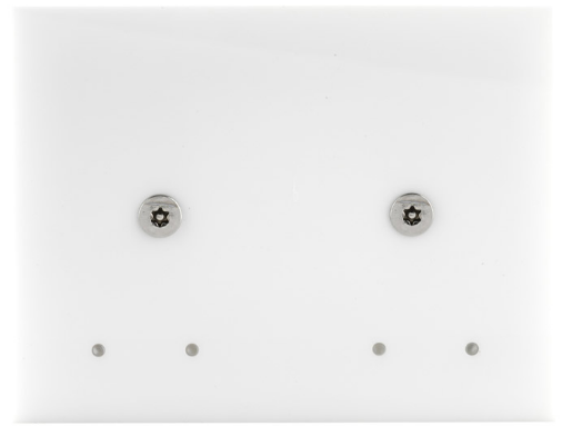 EELECTRON PX10A24ACC PLACCA IN PLEXI BIANCA PER LETTORE DA ESTERNO