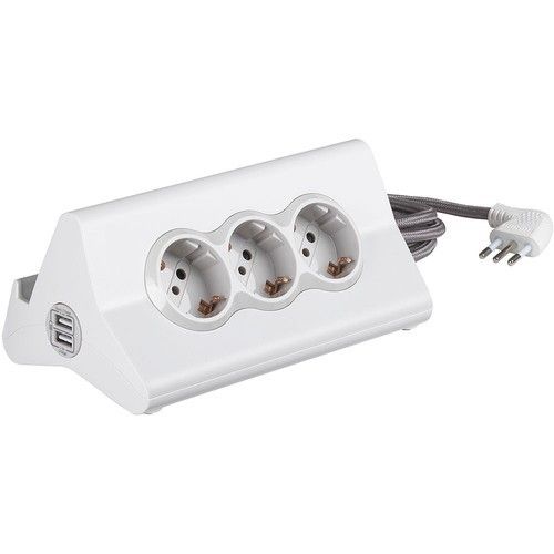 BTICINO BT-S3713DBU Multip write.2m SP10a 3pr P30+2 USB+int bit