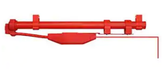 NOTIFIER SCORP2001-001 Scorpion ASD Smoke Detector Test Head with fixings