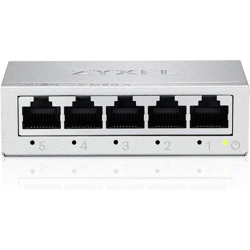 ZYXEL GS-105BV5-EU0101F GS-105B V5 SWITCH UN 5 PT METALLO