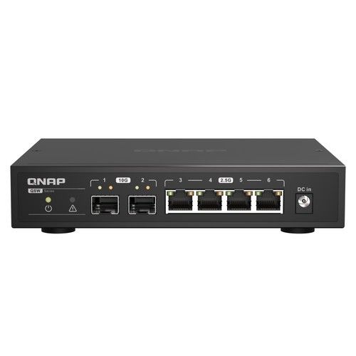 QNAP QSW-2104-2S QSW-2104-2S 2 PORTS 10GBE SFP+ Switch Stand-Alone