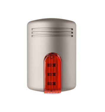VENITEM 23.26.50 Sirena DOGE L tortora-arancio circuito doppio piezo autoalimentata