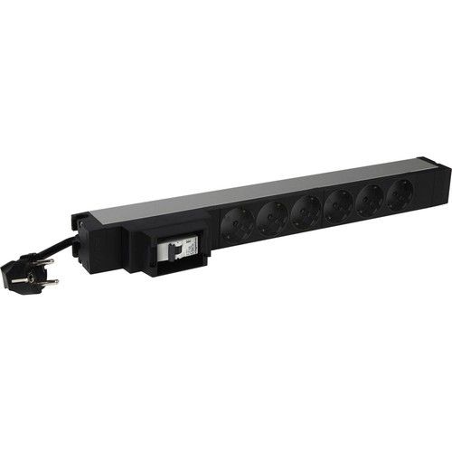 BTICINO LG-C915306CS MULTISOCKET X RACK 6 TWO-PASS SOCKET