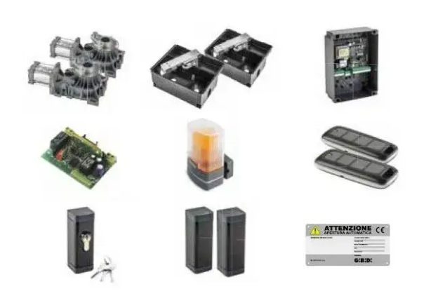 K630/BF Automation Kit For Swing Gates 230 Vac Gibidi Ground610 Kit