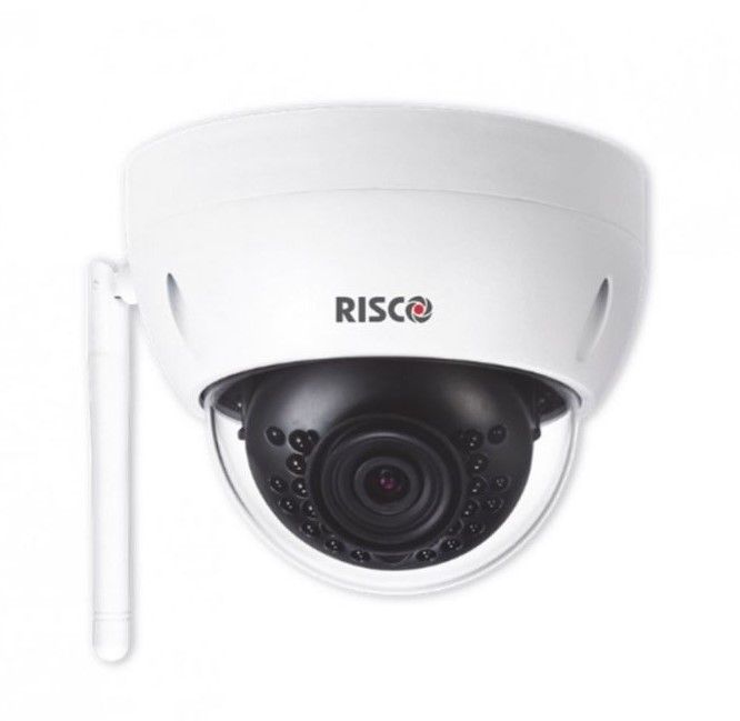 RISCO RVCM32W0200A Indoor outdoor DOME IP camera: P2P IP67 with 30m IR 1-3 Megapixel- 2.8mm F2.5 LANwi Fi Micro SD card support