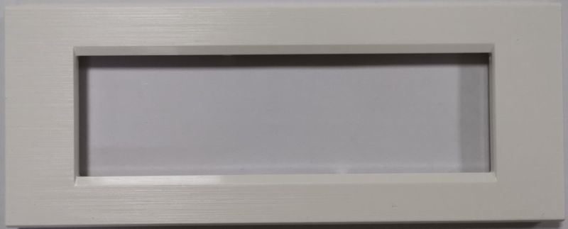 MAPAM M6007SL-1 M6007SL-1 Gem 7P B Brushed Technopolymer Plate